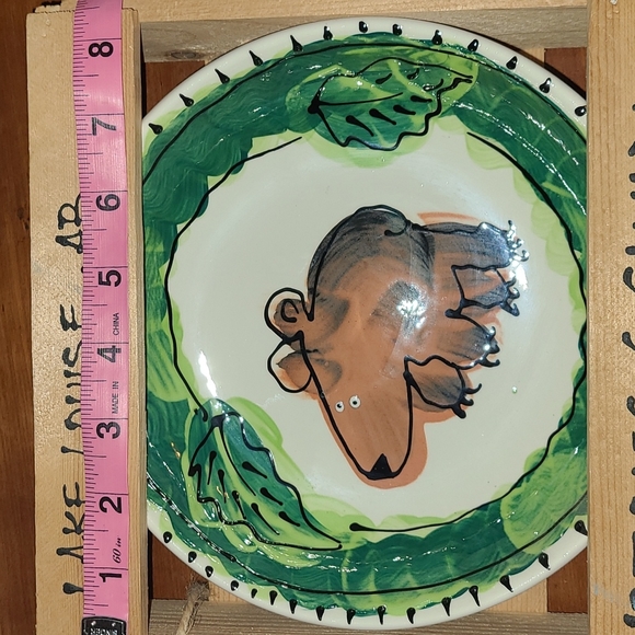Hand Painted Ceramic Dish by Debra Durrer - Picture 5 of 5